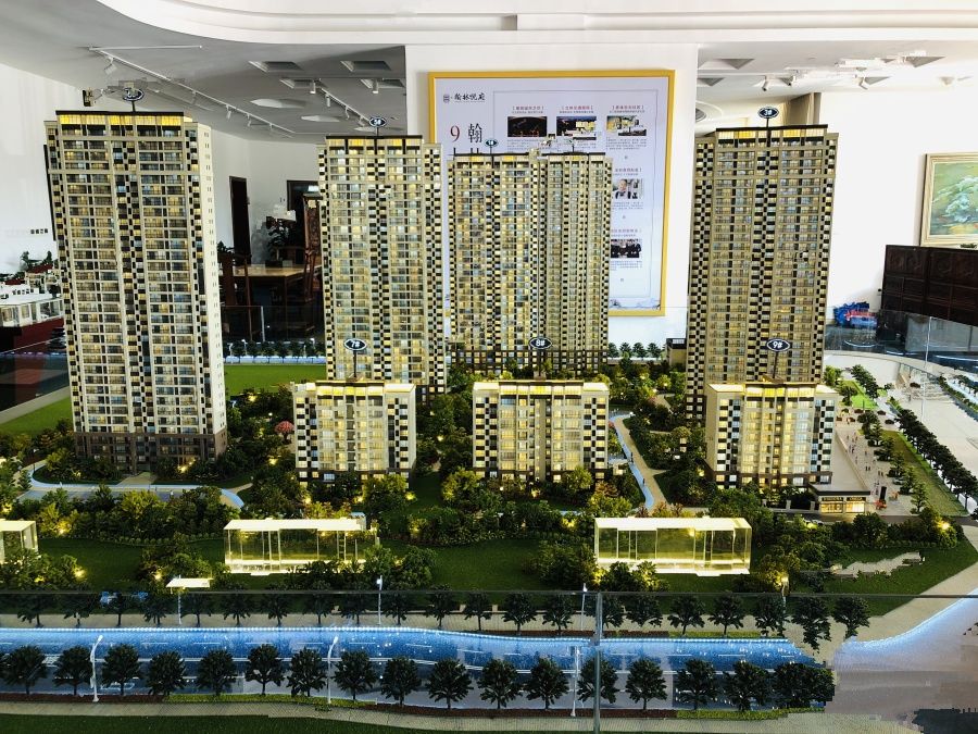 翰林悦府沙盘图