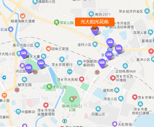 光大阳光花苑位置交通图