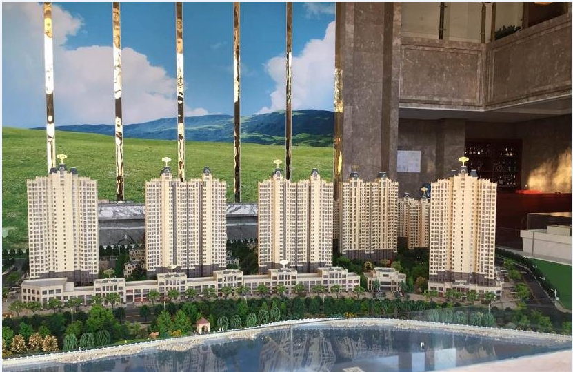 栗景山河沙盘图