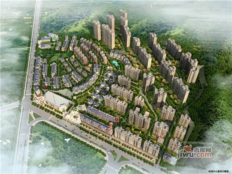 半山豪园沙盘图1