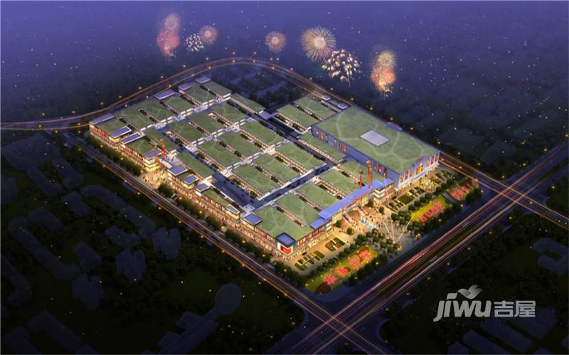 萍乡华美立家建材家居广场沙盘图1