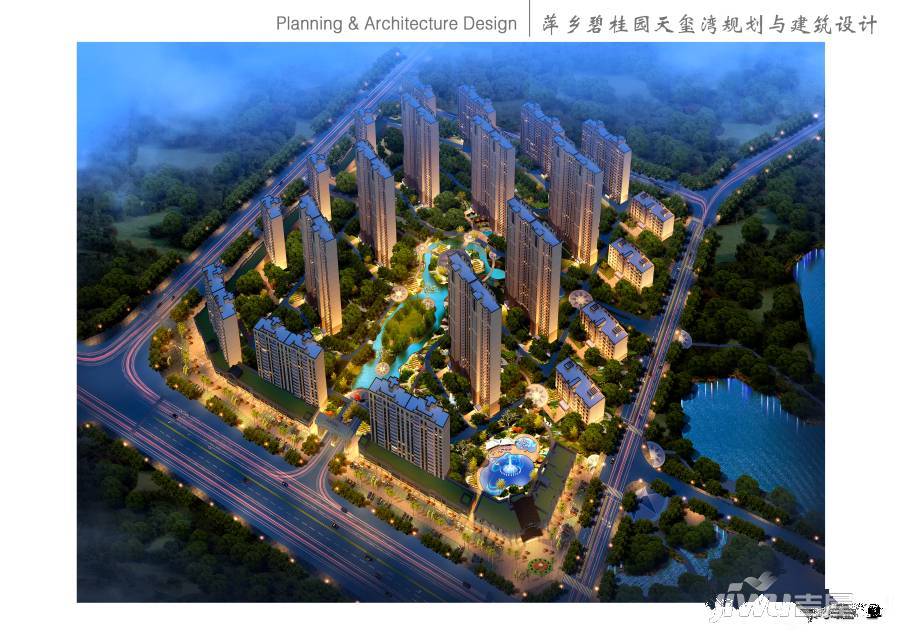 碧桂园天玺湾规划图1