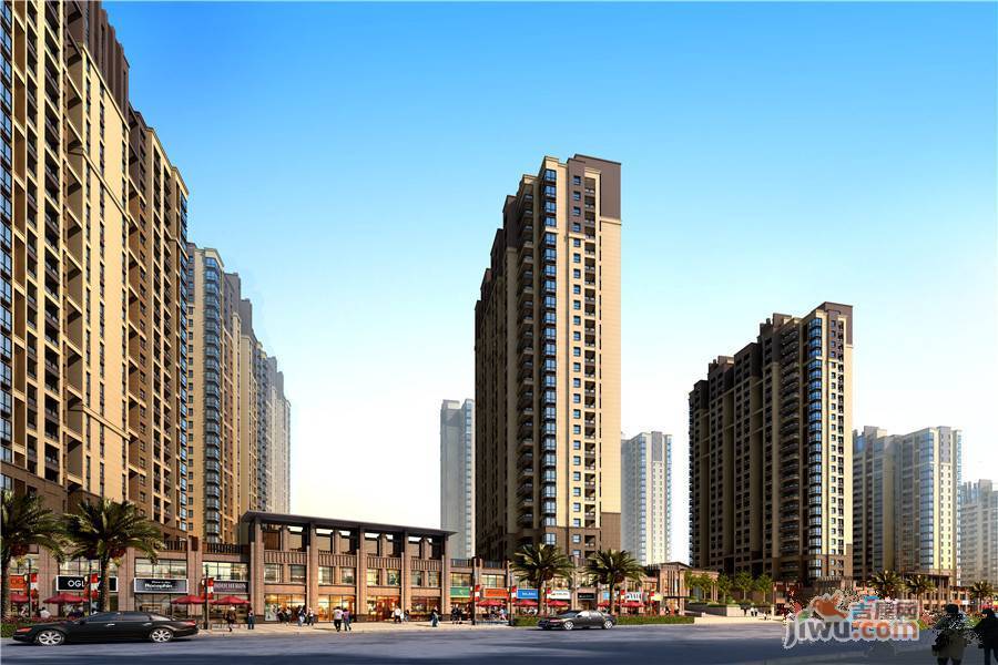 亿星中央半岛实景图5