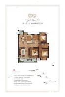 新鑫天悦湾3室2厅2卫117㎡户型图